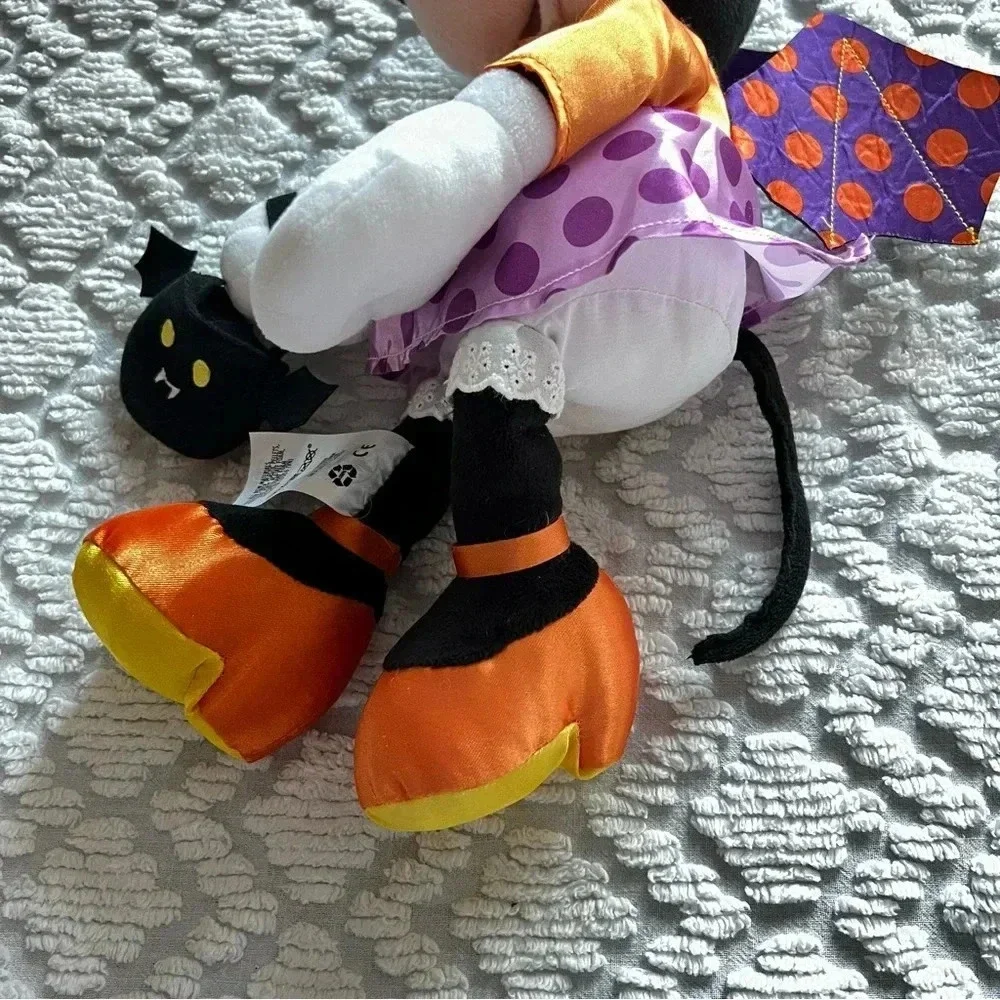 Disney Original Minnie Mouse Halloween Outfit Stuffed Animal Plush 15 inches